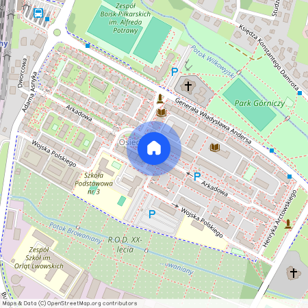 ul. Arkadowa, Osiedle Anna, Tychy, śląskie