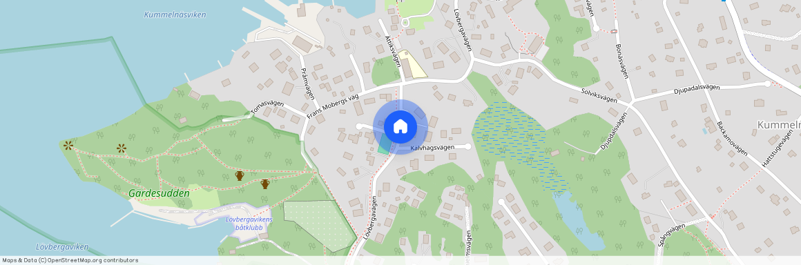 Lövbergavägen, Saltsjö-Boo