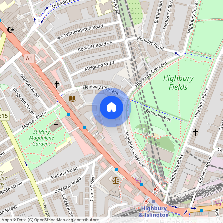 Highbury Crescent, Islington, London, N5