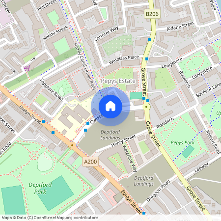 Oxestalls Road, London, SE8