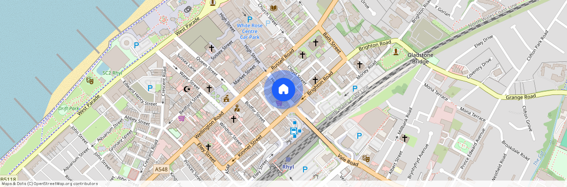 High Street, Rhyl, Clwyd, LL18