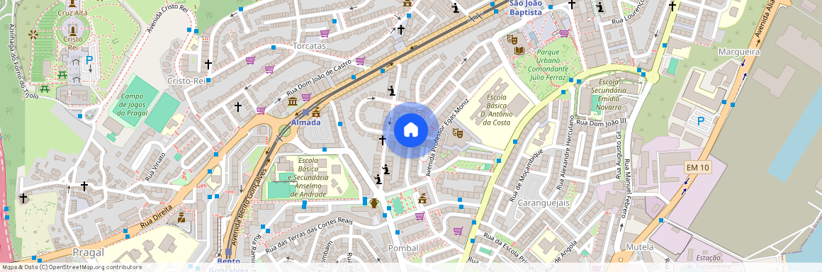 Rua da Liberdade, Almada, Setúbal Municipality 2800-087