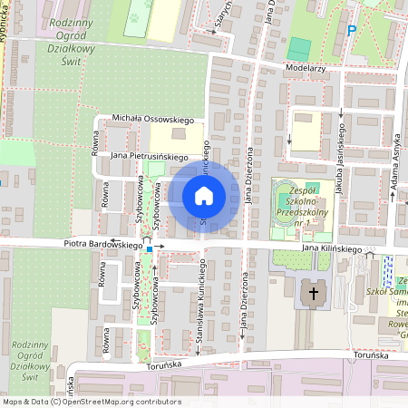 ul. Stanisława Kunickiego, Trynek, Gliwice, śląskie