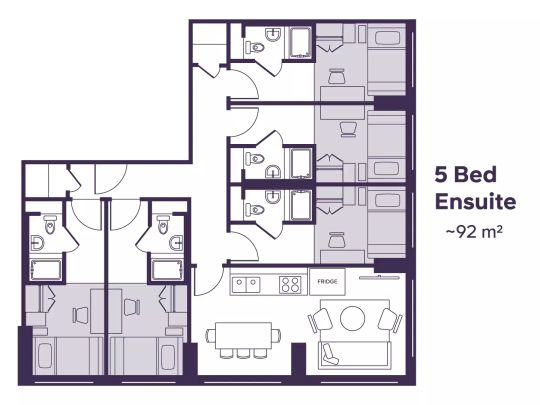 5 Bed Ensuite Apartment - Photo 1
