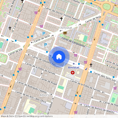 Carrer dels Sants Just i Pastor, Valencia, Valencian Community 46021