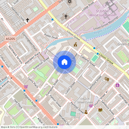 Fisherton Street, Lisson Grove, NW8