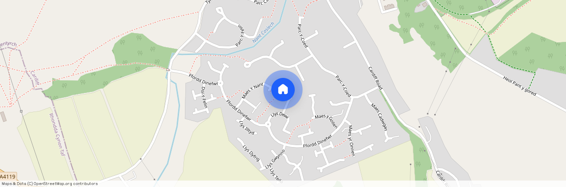 Llys Tudful, Creigiau CF15 9JZ