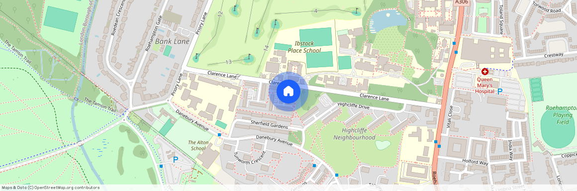 Clarence Lane, Roehampton, SW15