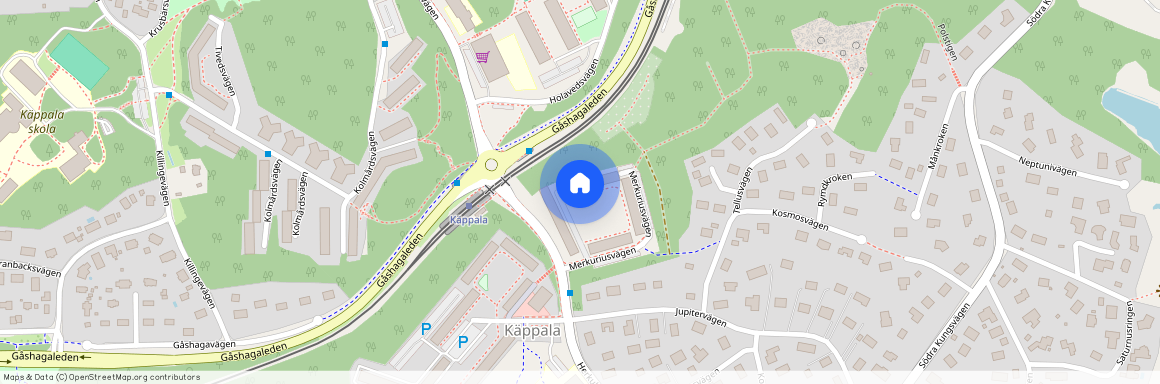 Merkuriusvägen 13, Käppala