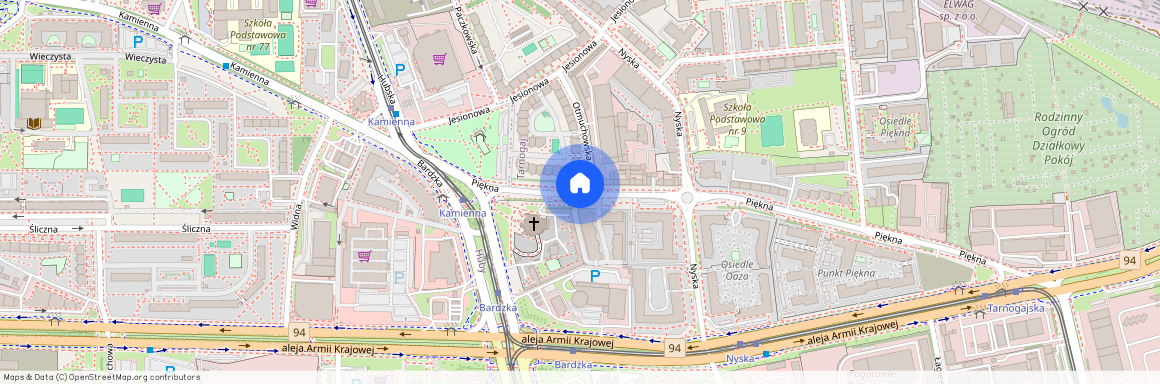 Piękna, Wrocław, Wrocław-Krzyki, Gaj