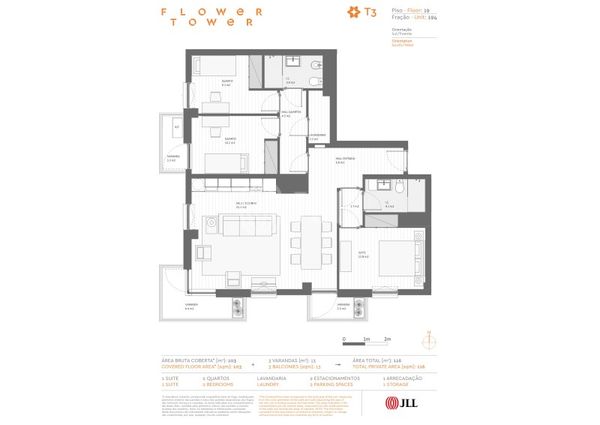 Apartamento T3 em Porto