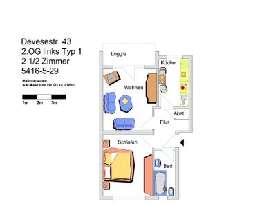 sehr schöne 2,5 Raum in Buer! - Photo 6