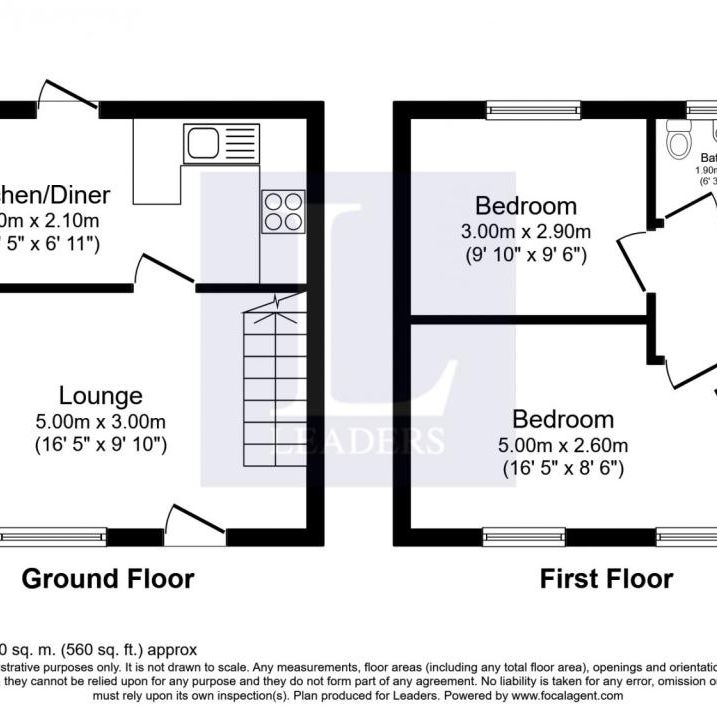 2 bedroom maisonette to rent Darnay Rise, Chelmsford - Photo 2