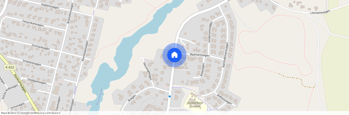 Kallebergavägen, Kallinge