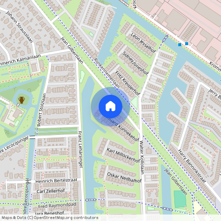 Terwijde-West, 3543 HT, Eduard Künnekehof, Utrecht