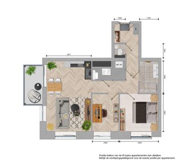 Appartement te huur: Plesostraat 255 1043 BV Amsterdam - Photo 1