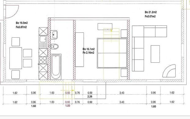 3.5 Zimmer, 77 m² - Foto 1