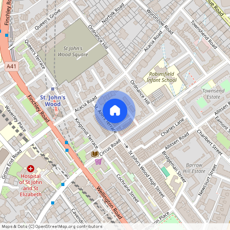 Aquila Street, St John's Wood, London, NW8