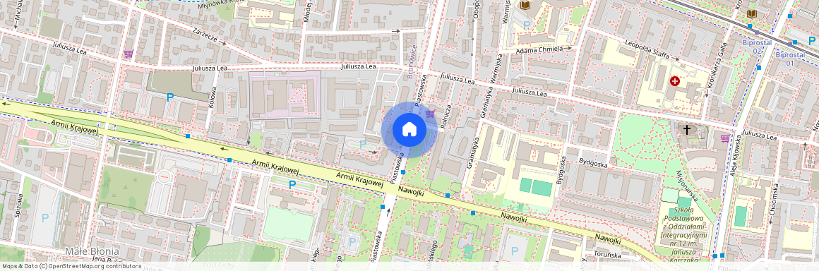 ul. Piastowska, Bronowice, Bronowice, Kraków, małopolskie