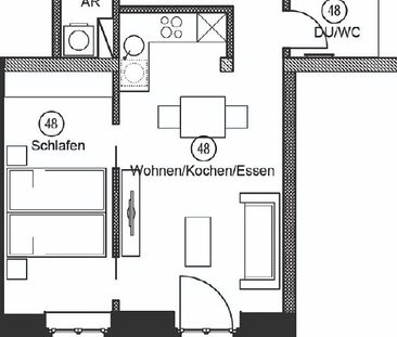 PREMIUM 2-RAUM-WOHNUNGEN MIT BALKON IM CHEMNITZER KULTURPALAST - Foto 2