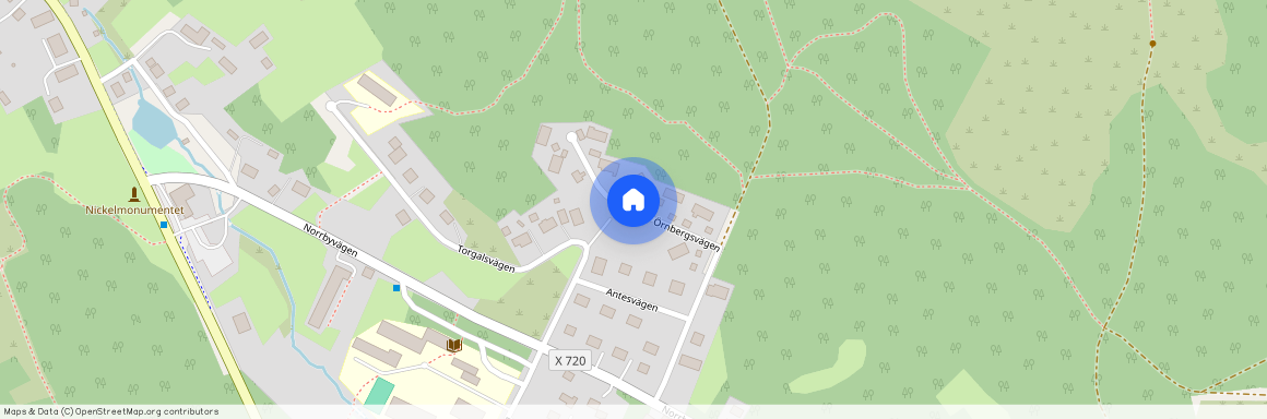 Örnbergsvägen, Los