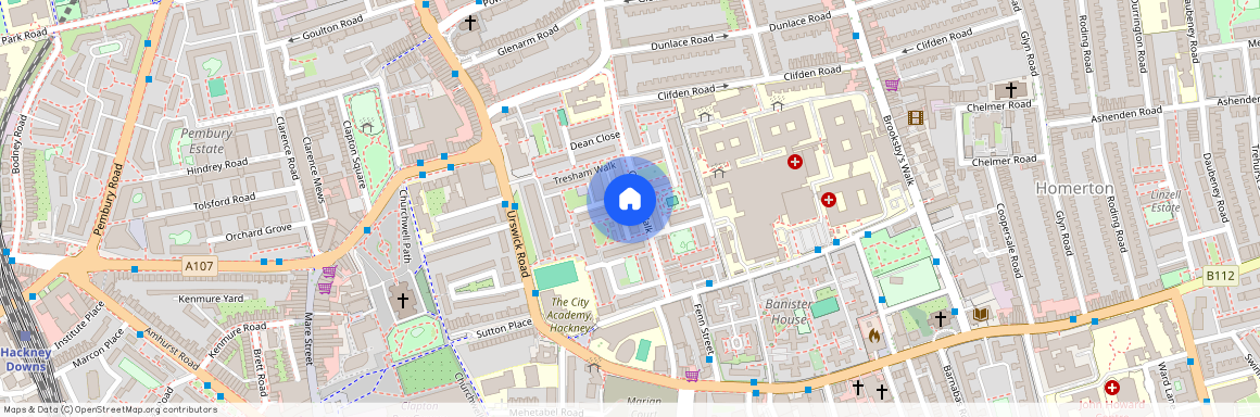 Churchill Walk, Homerton, London, E9