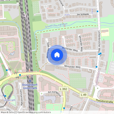 Mintarder Weg 23, 40472 Düsseldorf OT Unterrath