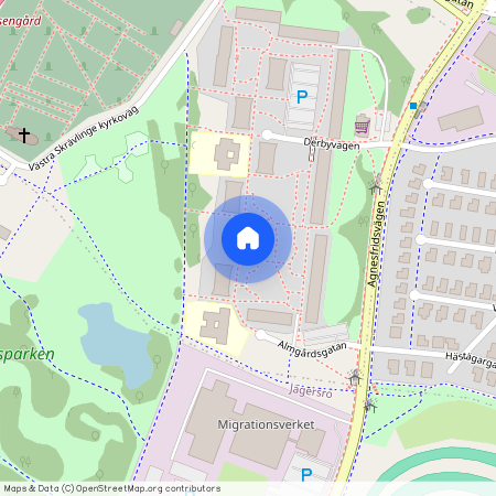 Almgården, Malmö, Skåne, Agnesfridsvägen 93