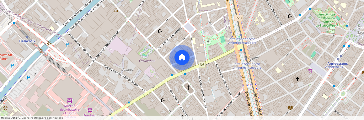 Rue Broyère, Cureghem / Kuregem, Anderlecht