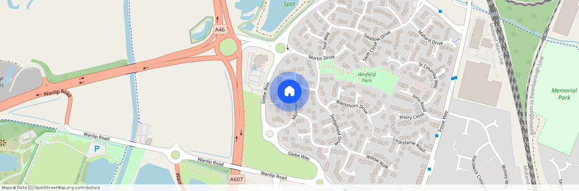 Moorland Road, Syston