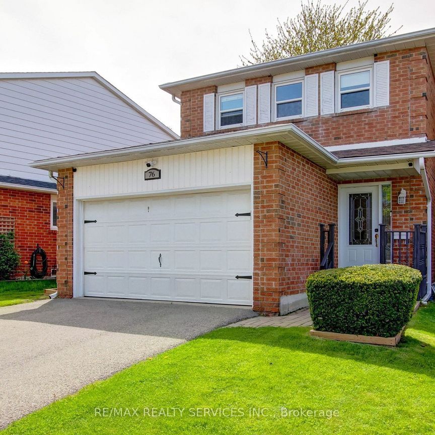 For Lease - 76 Crenshaw Court Unit# Upper, Brampton, Ontario - Photo 1