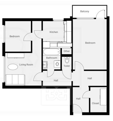 Pronájem bytu 2+1 59 m² - Photo 2