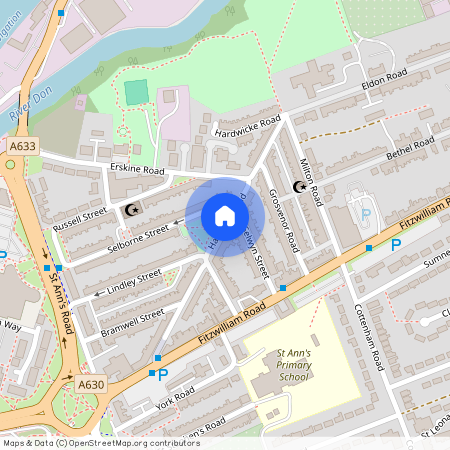 Hatherley Road, Rotherham, South Yorkshire, UK, S65