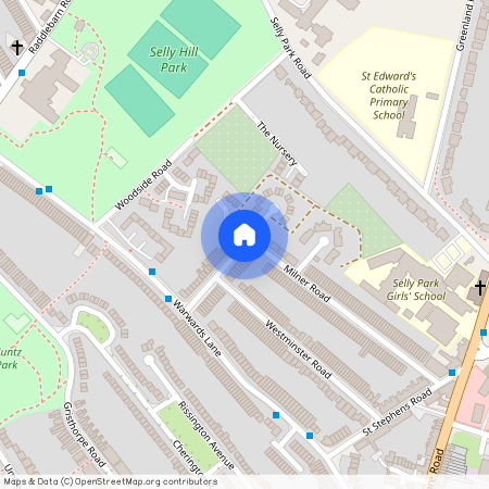 Milner Road, Selly Oak, Birmingham B29