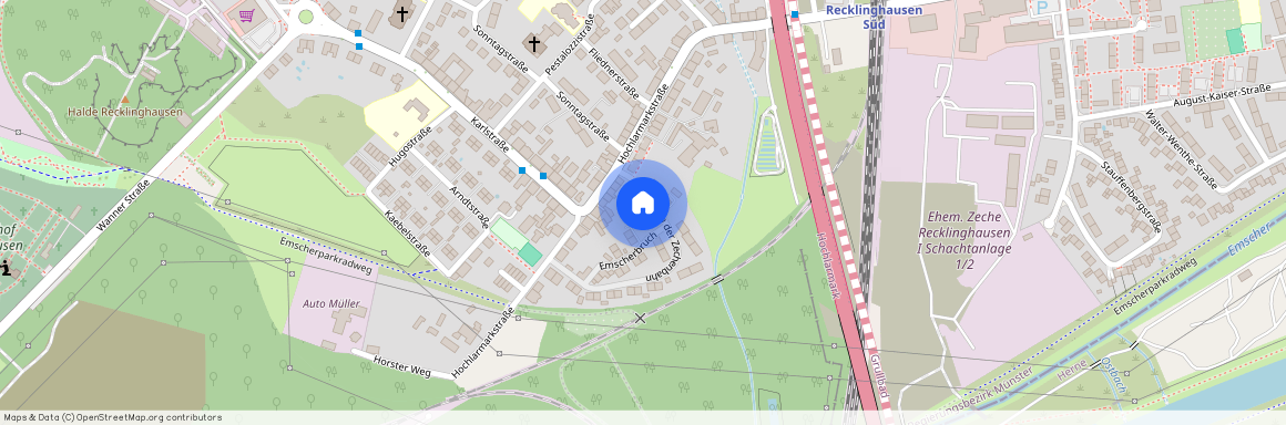 An der Zechenbahn 4, 45661 Recklinghausen