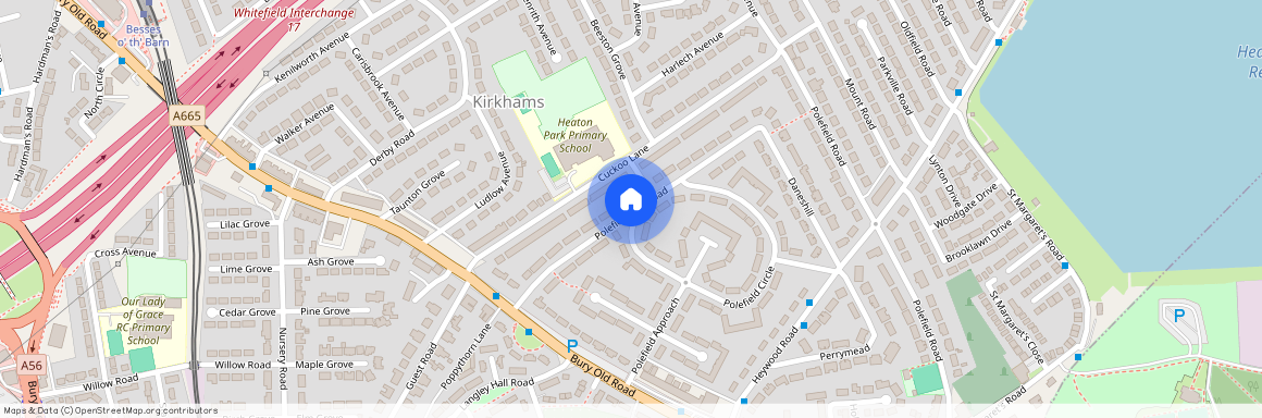 Polefield Hall Road, M25, Manchester