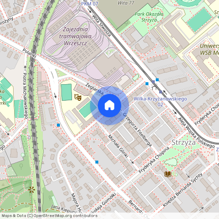 ul. płk. Wilka-Krzyżanowskiego, Strzyża, Gdańsk, pomorskie