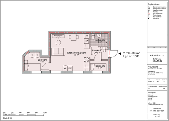 Järnvägsgatan 7A Lgh 1001, Grevie - Foto 1