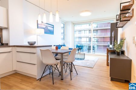 Vollmöblierte 2 Zimmerwohnung mit herrlichem Ausblick über Wien! - Foto 5