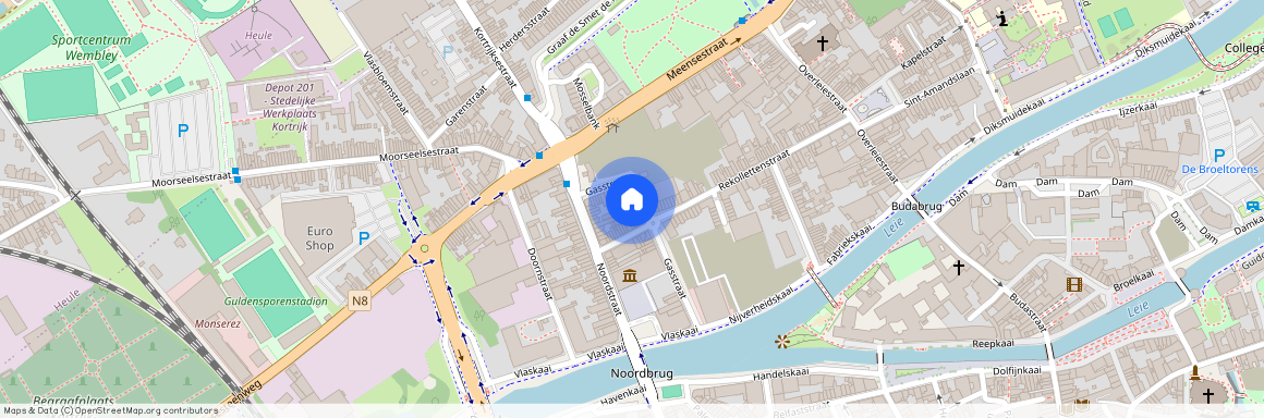 Gasstraat 25, kamer 2, 8500, Kortrijk