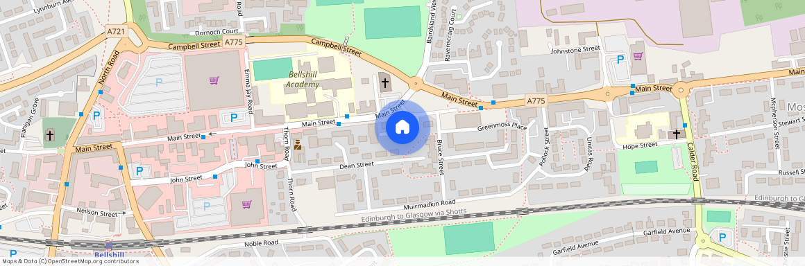 Academy Terrace, Bellshill, Lanarkshire, ML4