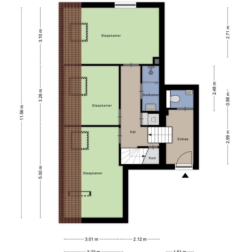 Appartement te huur: Willem de Zwijgerstraat 8-D 3043 VD Rotterdam - Foto 1
