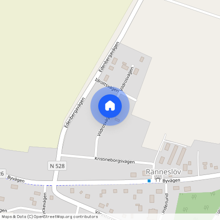 Vildrosvägen, Laholm