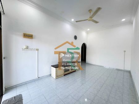 Partially Furnished Single Storey Terrace Taman Sri Treh For Rent - Foto 4