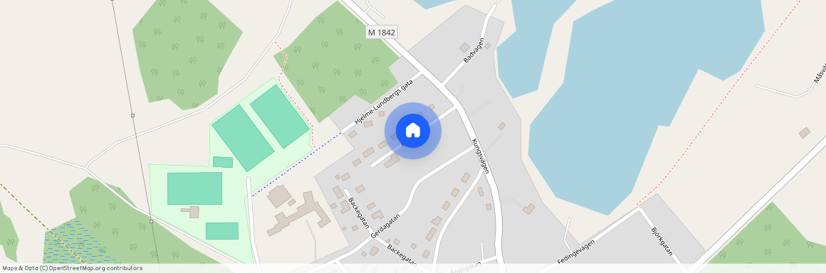 Floragatan, Skånes Fagerhult