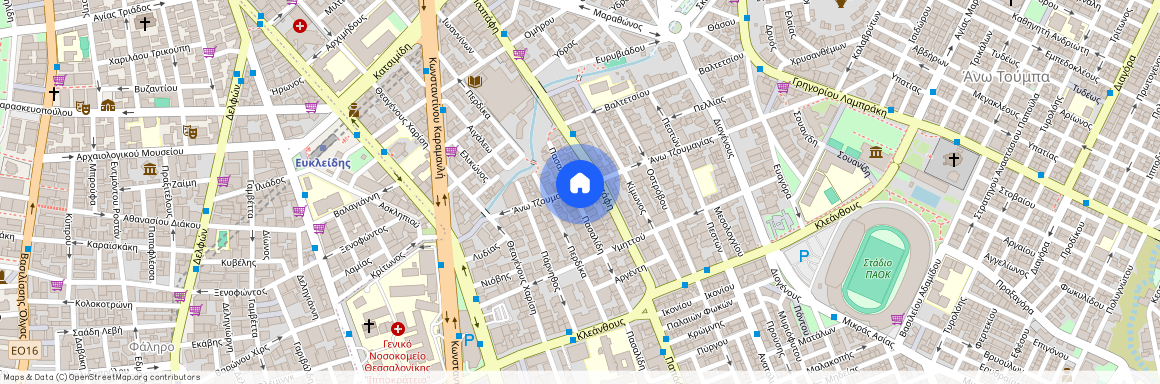 Άνω Τζουμαγιάς 16-20, 544 53, Θεσσαλονίκη (544 53), Παπάφη - Άγιος Φανούριος (Τούμπα)