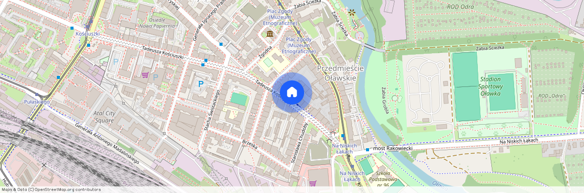 Wrocław, Przedmieście Oławskie, Kościuszki, Przedmieście Oławskie, Krzyki, Wrocław, dolnośląskie