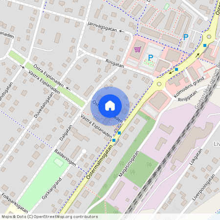 Östra Esplanaden 4B, Motala