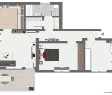 Ruhige Oase mit Terrasse - Ihr Rückzugsort im Zweifamilienhaus - Photo 1