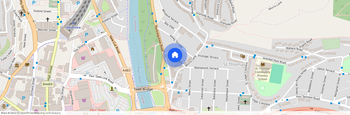 Benthall Place, St. Thomas, Swansea